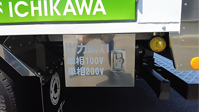 端子BOX扉閉左