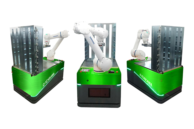 協働ロボット搭載AGV P-dash